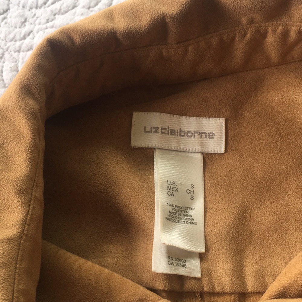 Suede Button Down - image 5